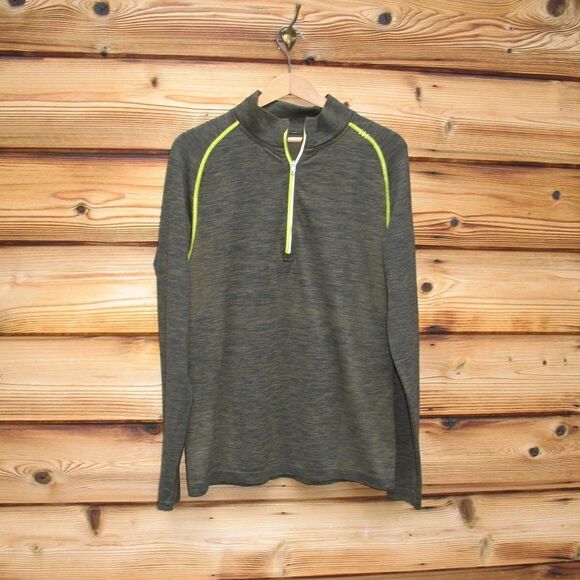 Metal Tech Vent Half Zip Pullover Top - Picture 1 of 8
